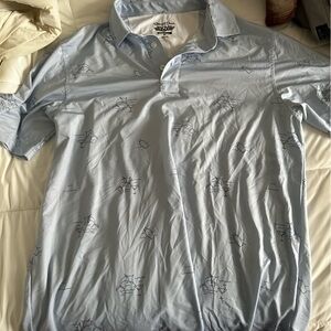 Straight Down Mens Polo